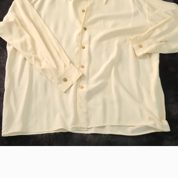 Nicole Farhi Silk Mens 16 Large - Picture 4 of 12